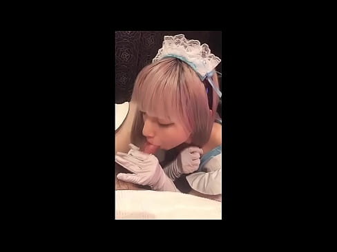 ❤️ Japanese Idol [mayuka], franskur vinnukonubúningur, 1. hluti, blástur og hristur af sér með húðkrem ️❌ Frábært klám á is.pornplaybb.ru